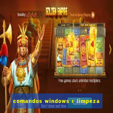 comandos windows r limpeza